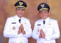 Bupati Nagan Raya Haji M. Jamin Idham dan Wakil Bupati Nagan Raya Provinsi Aceh Haji Chalidin Oesman. Foto: Instagram