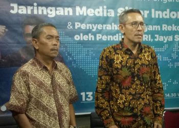 Ketua JMSI Provinsi Jambi Doddi Irawan dan Mursyid Sonsang