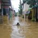 Lokasi banjir di salah satu wilayah Indonesia. Foto Dokumen Net