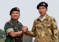 Moeldoko dan Jokowi/Net