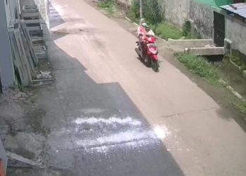 Aksi emak-emak mencuri motor di tempat kos. Net