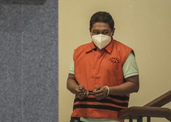 AKP Stepanus Robin Pattuju adalah lulusan Akademi Kepolisian (Akpol) 2009 dan pernah menjabat sebagai Kapolsek Gemalang. Foto Antara