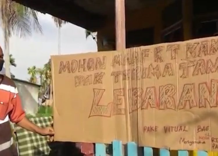 Warga Tanjab Barat sepakat hanya menerima tamu secara virtual. (Dok)