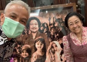 Ganjar dan Megawati. (Ist)
