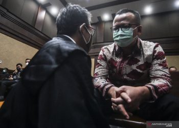 Sidang Edhy Prabowo. (Ant)