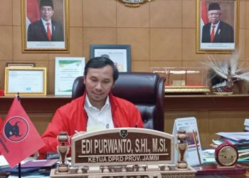 Poto Ketua DPRD Provinsi Jambi Edi Purwanto(Poto ist G12)