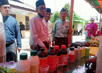 Wabup Batanghari Bakhtiar saat penilaian(Poto Shell G13)
