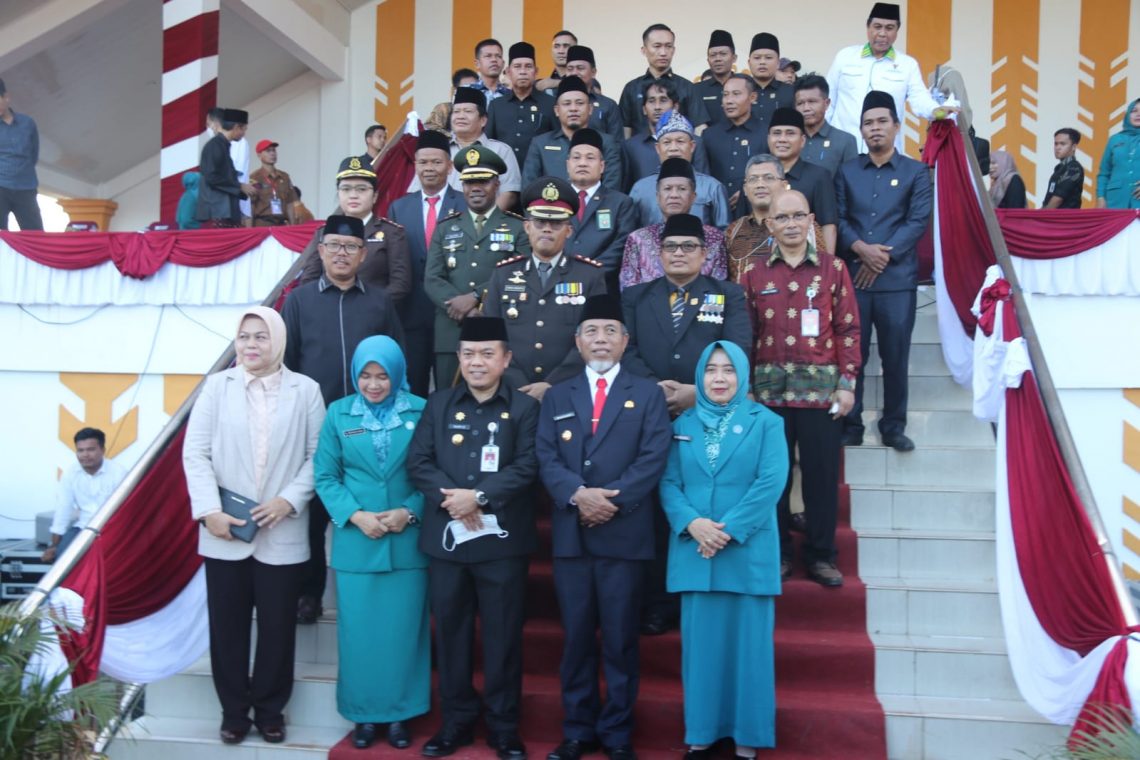 Gubernur Al Haris, bersama Bupati Merangin dan Forkompimda(Poto ist G12)