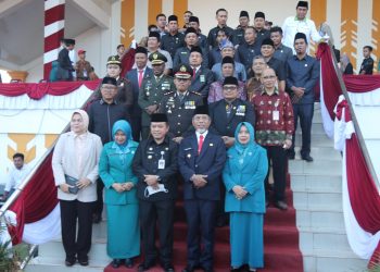 Gubernur Al Haris, bersama Bupati Merangin dan Forkompimda(Poto ist G12)
