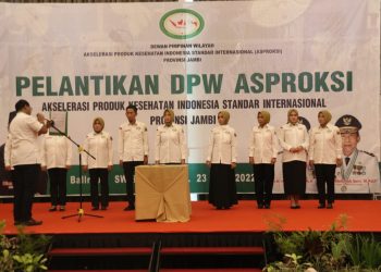 Poto saat Pelantikan ASPROVSI Jambi(Poto Supri G12)