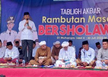 Ketua DPRD Provinsi Jambi Edi Purwanto dalam sambutan(Poto kjk -G12)
