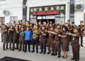 Poto bersama Jaksa Agung Burhanuddin dan Rombongan di Kantor Kejaksaan Negeri Batanghari(Poto Supri G12)