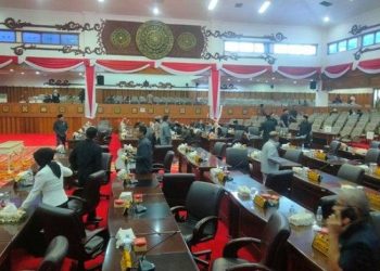 Suasana rapat DPRD provinsi Jambi(Poto ist)