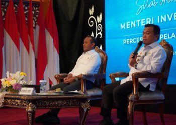 Gubernur Jambi Aljaris saat berikan arahan kepada pelaku usaha(Poto ist)