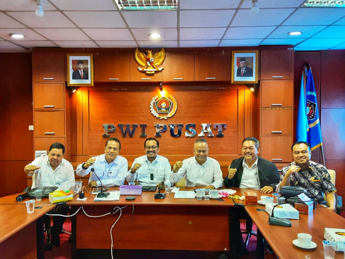 Rakor Pemprov Sumut dengan PWI Pusat(Poto ist)