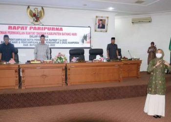 Wakil Bupati Batanghari Bakhtiar saat acara(Poto ist)