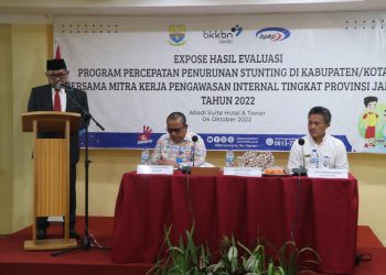 Sekda Provinsi Jambi H Sudirman saat berikan paparan(Poto ist)