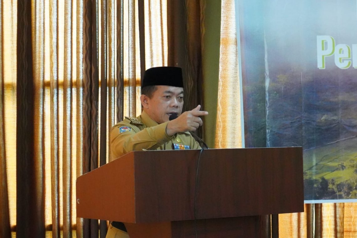 Gubernur Jambi Al Haris Dalam Acara Workshop Pemberdayaan Masyarakat(Poto ist)