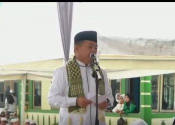 Gubernur Jambi Al Haris saat berikan sambutan(Poto ist)