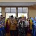 Sekda Sudirman bersama Pangdam II Sriwijaya saat di SMA TT(Poto ist)