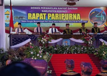 Gubernur Jambi saat hadiri parilurna HIT Kabupaten Kerinci(Poto ist)