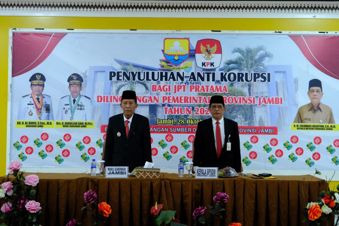 Wakil Gubernur Jambi Abdullah Sani dalam acara(poto ist)