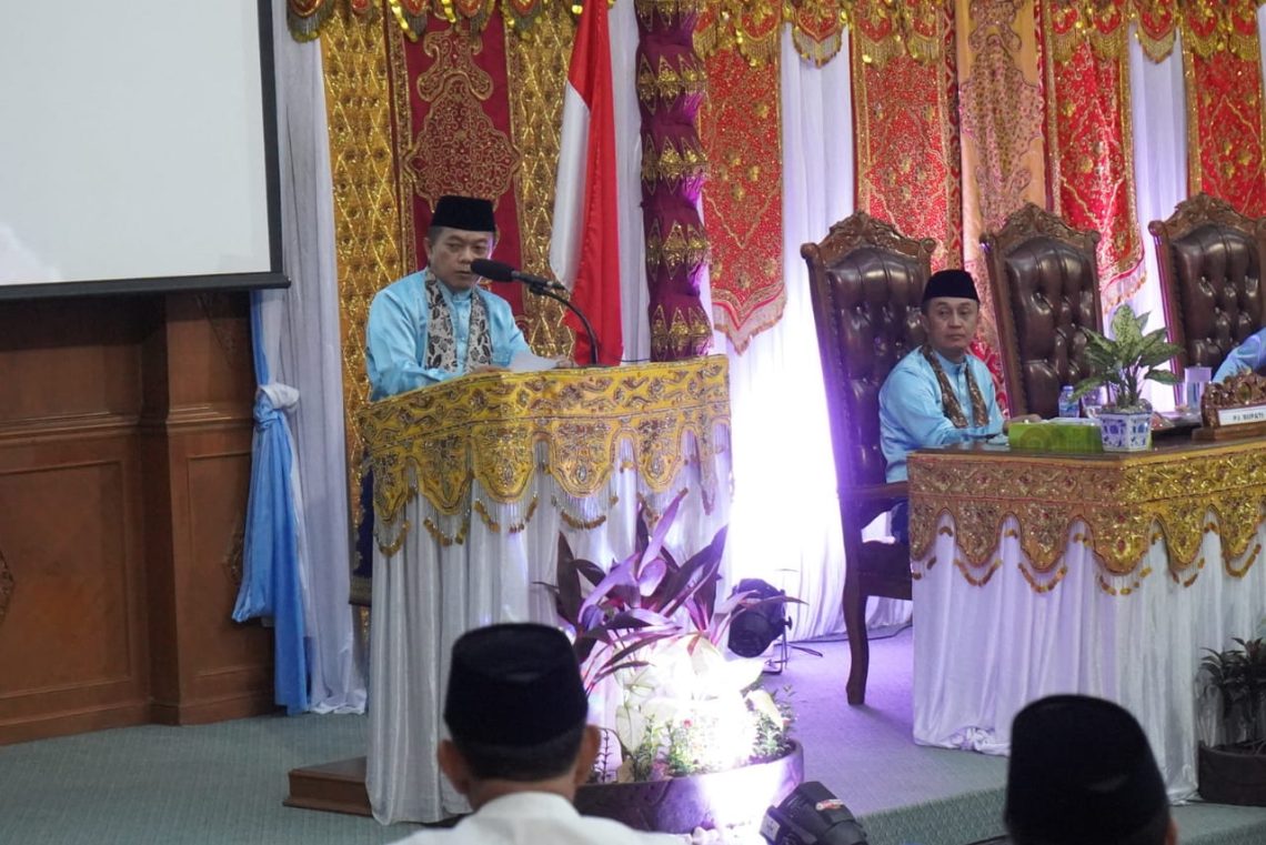 Gubernur Al Haris dalam sambutan HUT Kab. Muaro Jambi( Poto ist)