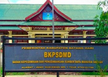 Kantor BKPSDMD Kabupaten Batanghari(Poto Dedy)