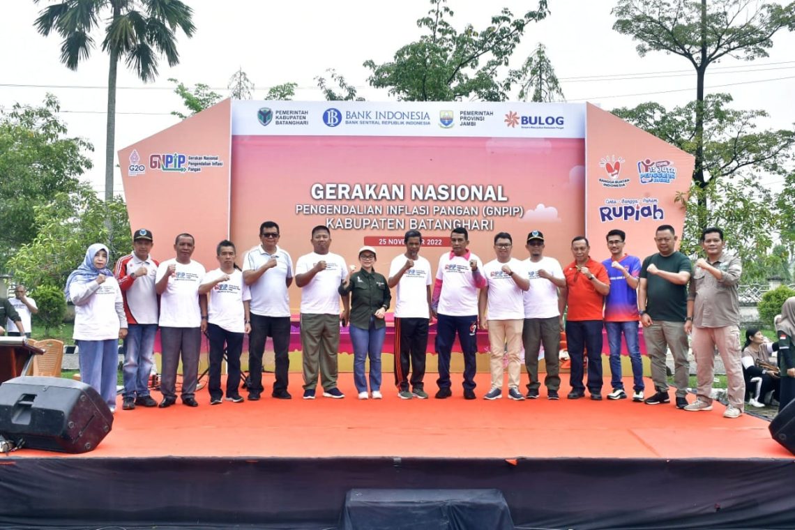 Sekda Batanghari M Azan bersama OPD dan Forkopimda(poto hms)