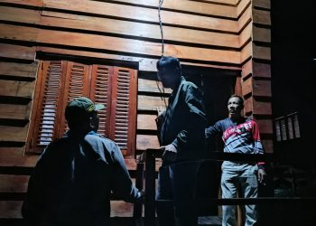 Bupati Fadhil Arief di Villa Camping Ground Tahura Senami(poto hms/G12)