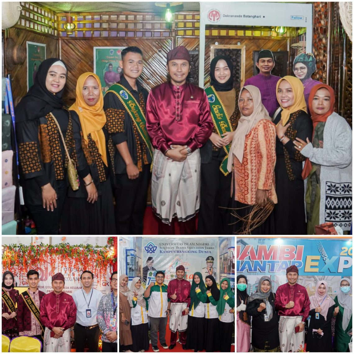 Ketua DPRD Provinsi Jambi saat Poto bersama di Stand Pameran(Poto G12)
