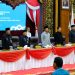 Ketua DPRD Provinsi Jambi Edi Purwanto bersama Gubernur dan Wakil Gubernur dalam paripurna(Poto G12)