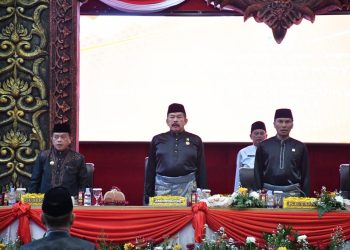 Jaksa Agung Burhanudin didampingi Gubernur Jambi Al Haris dan Ketua DPRD Provinsi Jambi Edi Purwanto(Poto ist)