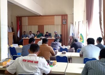 Rapat koordinasi KONI Batanghari(Poto Supri)