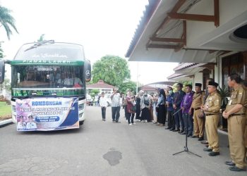 Gubernur Al Haris lepas 61 orang magang ke Jepang(poto ist)