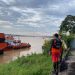 Timsar Gabungan saat pencarian di lokasi kejadian(Poto Hms)