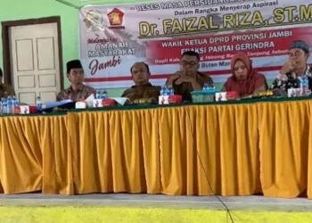 Faizal Riza saat reses di Dapilnya(poto ist)