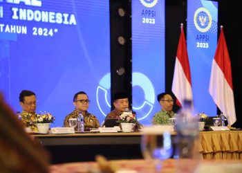 Gubernur Jambi Al Haris saat pimpin Rakernas APPSI di Balik Papan(Poto: Richi-G12)