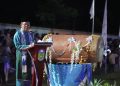 Wagub H Abdullah Sani saat buka MTQ  Tkt Kab Tebo ke 19(Poto Harun)