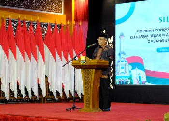 Wakil Gubernur Jambi Abdullah Sani dalam sambutan(Poto Agus)
