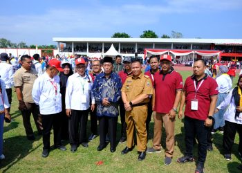 Wagub Abdullah Sani saat pembukaan Jumbara Nasional di Lampung(Poto Ist G12)