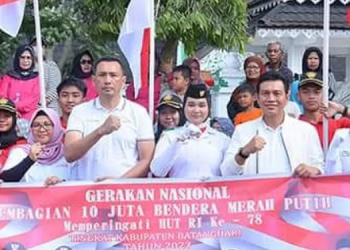 Bupati Fadhil Arief dalam HUT RI ke-78