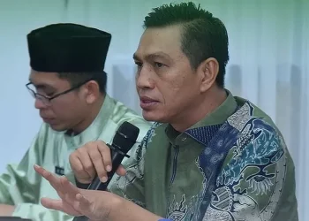 Bupati Fadhil Arie saat diskusi bersama pihak RSUD HAMBA