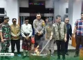 Wabup Bakhtiar saat hadiri Pemusnahan surat suara di KPU Batang Hari(poto G12)